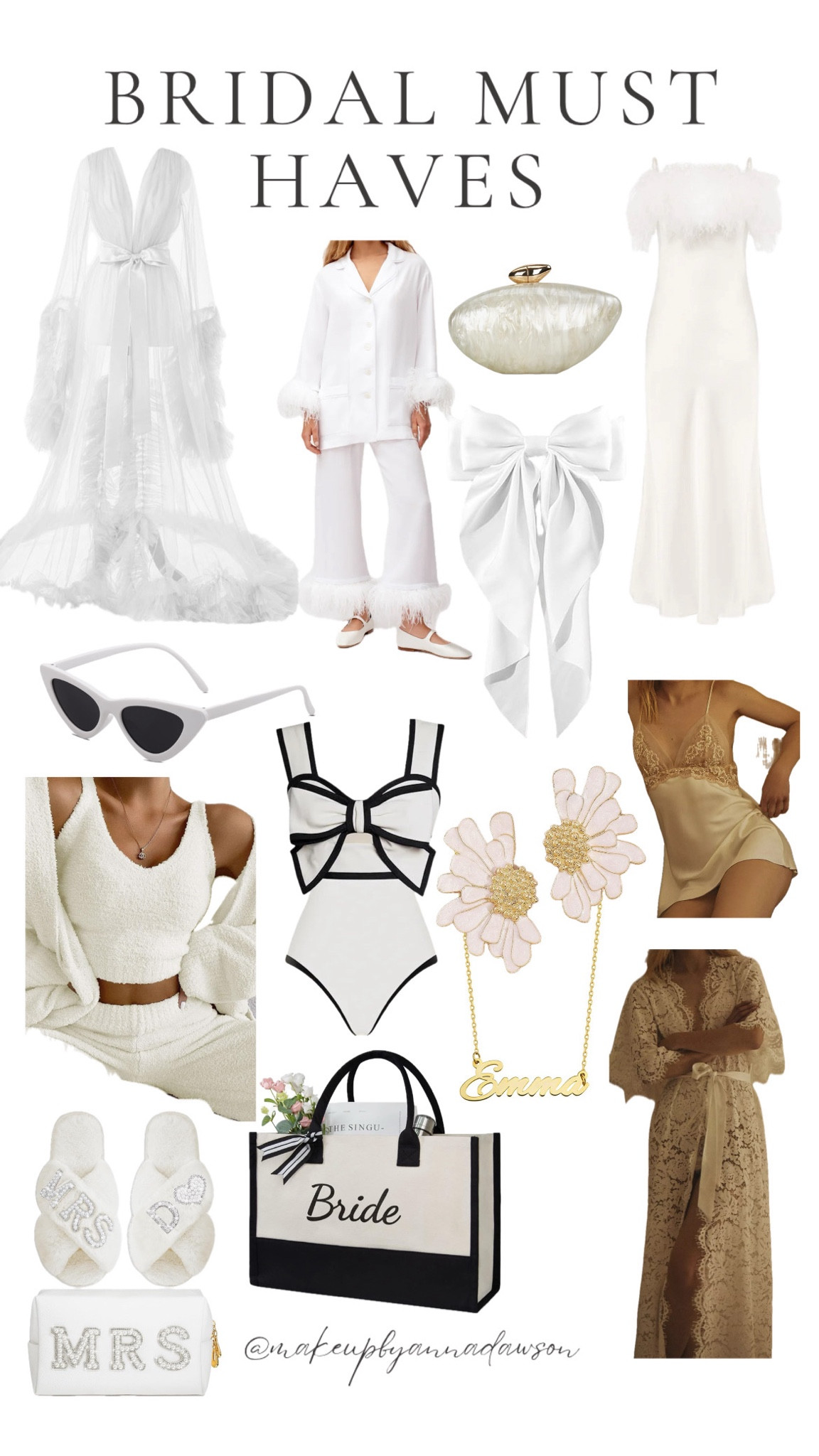 Bride must haves part two ✌🏻
You have enough on your plate. Let me take shopping for some bridal fits and accessories off of it 😘 

#LTKStyleTip #LTKWedding #LTKParties