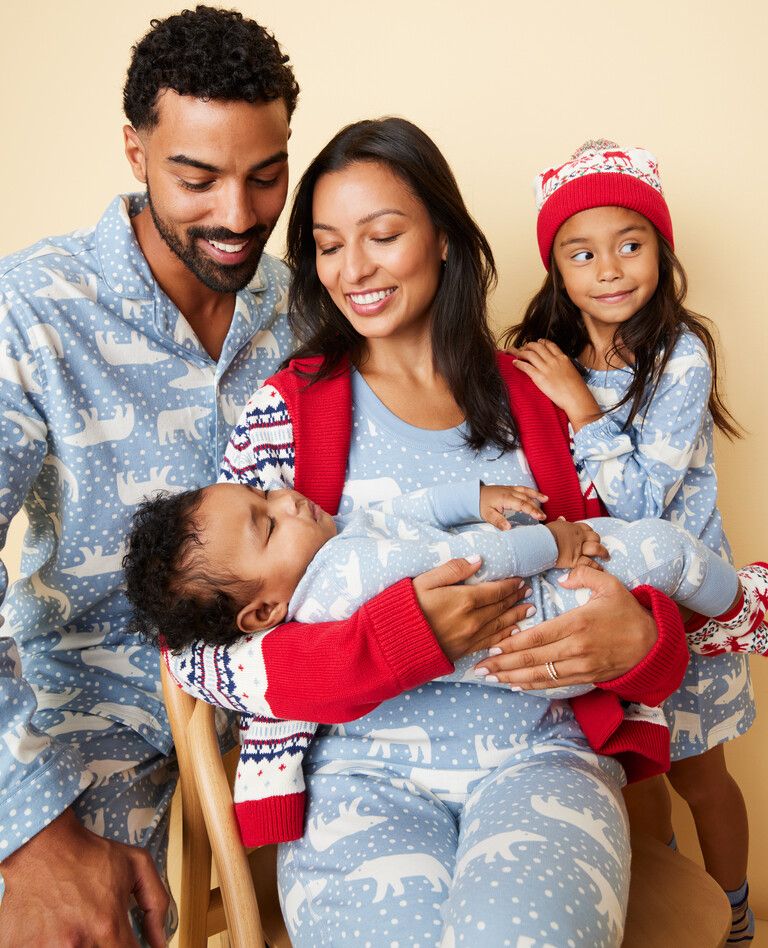 Snowy Polar Bear Matching Family Pajamas | Hanna Andersson