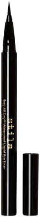 stila Waterproof Liquid Eye Liner, Stay All Day Makeup with Fine Brush Tip Lasting Satin Finish, ... | Amazon (US)