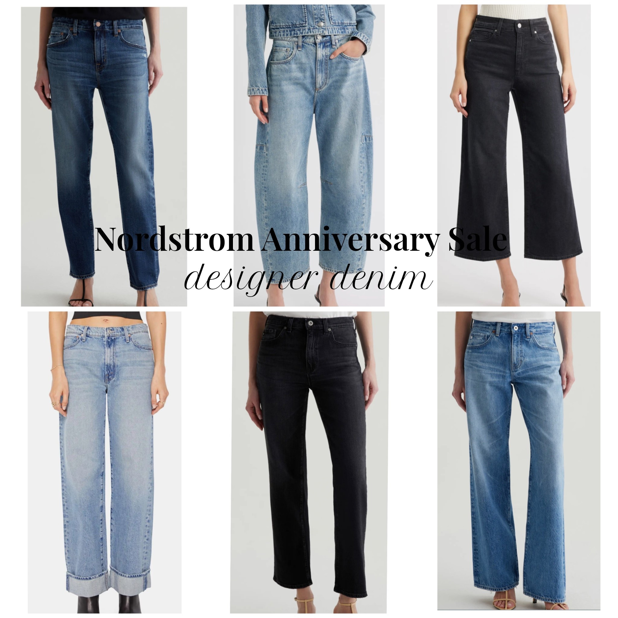 Nordstrom Anniversary Sale designer denim 

#LTKSaleAlert #LTKSeasonal #LTKStyleTip