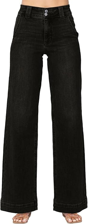 Astylish Jeans for Women Wide Leg High Waisted Stretchy Straight Leg Jean Baggy Trendy 2025 Denim... | Amazon (US)