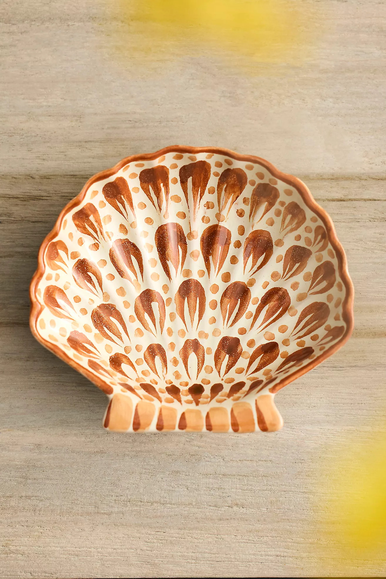 Shell Terracotta Shell Dish | Anthropologie (US)
