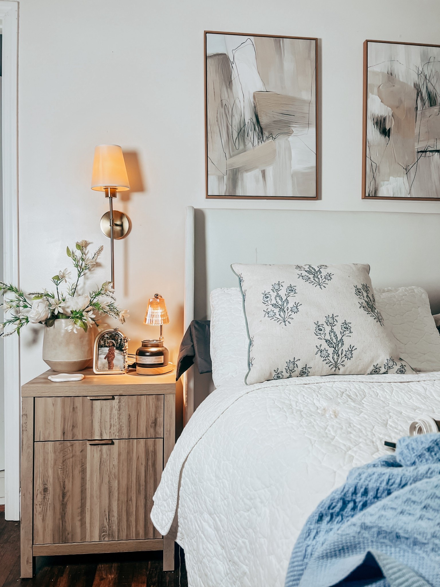 Transform your bedroom into a serene seaside escape with Amazon Home's Coastal Décor Collection. Elevate your space with elegant nightstands and captivating wall art. 🌊🏖️ #CoastalDecor #AmazonHome #BeachVibes #InteriorDesign #HomeInspiration #Nightstands #WallArt #CoastalLiving"#LTKStyleTip 

#LTKSaleAlert #LTKSeasonal #LTKHome