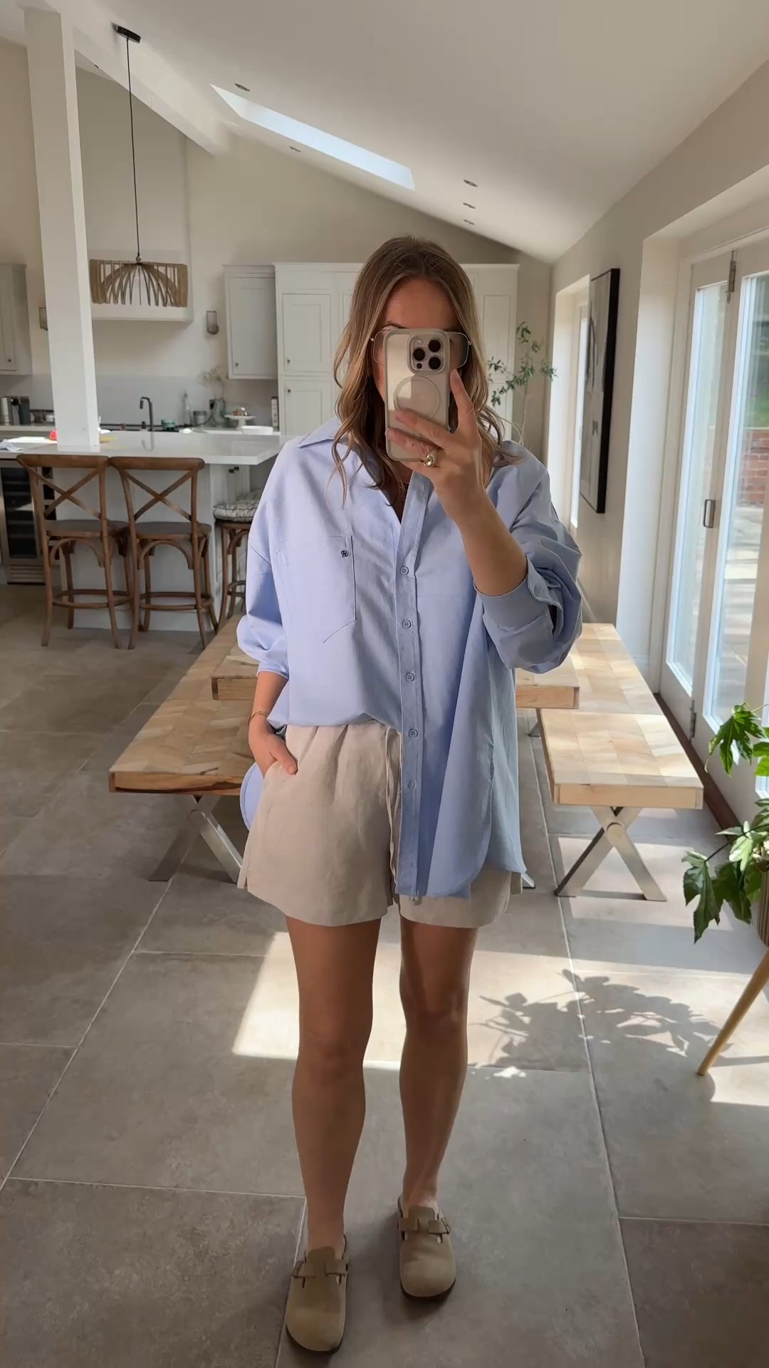 Just a little bit in love with this Dissh shirt … it’s a beautiful piece in a premium quality weighty cotton and generous fit that feels a total luxury to wear. It sells out every time the stock comes back in - an investment piece but worth the extra pennies. 

A great stylish work piece yet perfect for off duty too.  Wearing a U.K. 12 - it’s a very oversized fit ! 

Styled with my fave linen shorts - a great cut and an absolute bargain price tag. Wearing a mediumm

#LTKluxury #LTKspring #LTKtravel