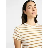 Time and Tru Women's Slub Crewneck Tee with Short Sleeves, Sizes XS-XXXL | Walmart (US)