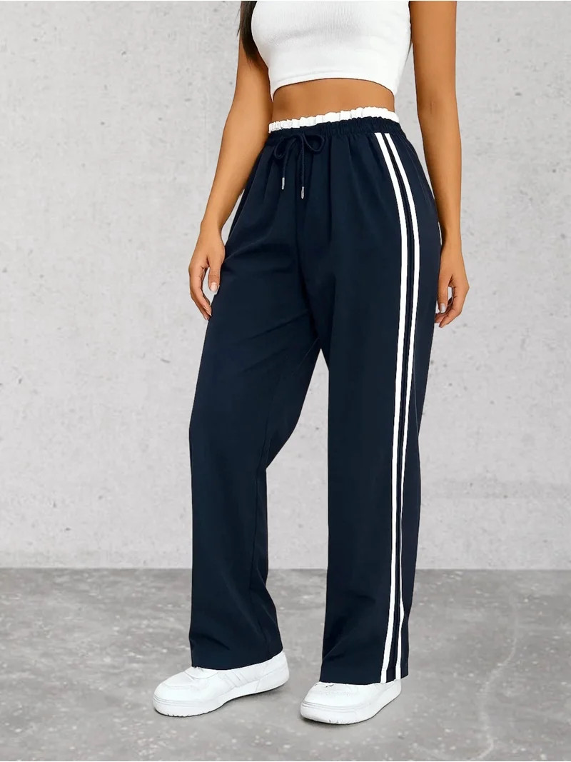 Women'S Track Pants Loose Straight Leg Jogging Sweatpants Warm-Up Sports S | Walmart (US)