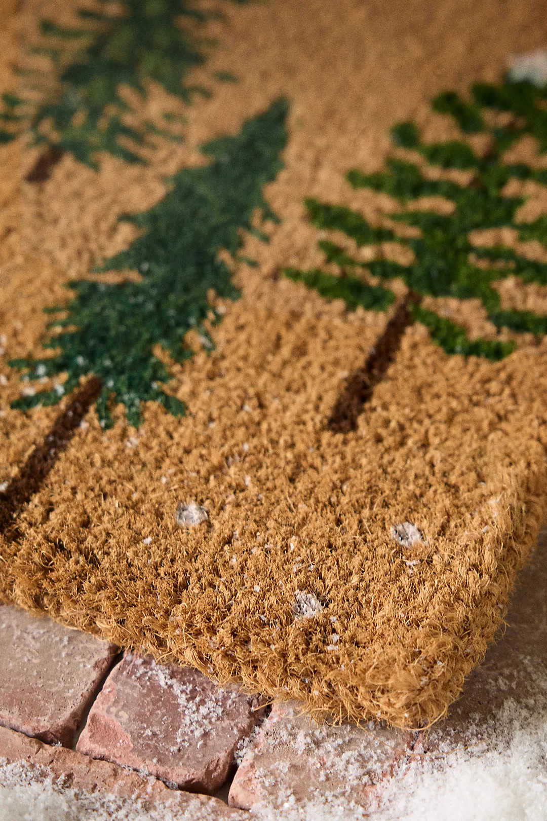 Snowy Forest Doormat | Anthropologie (US)