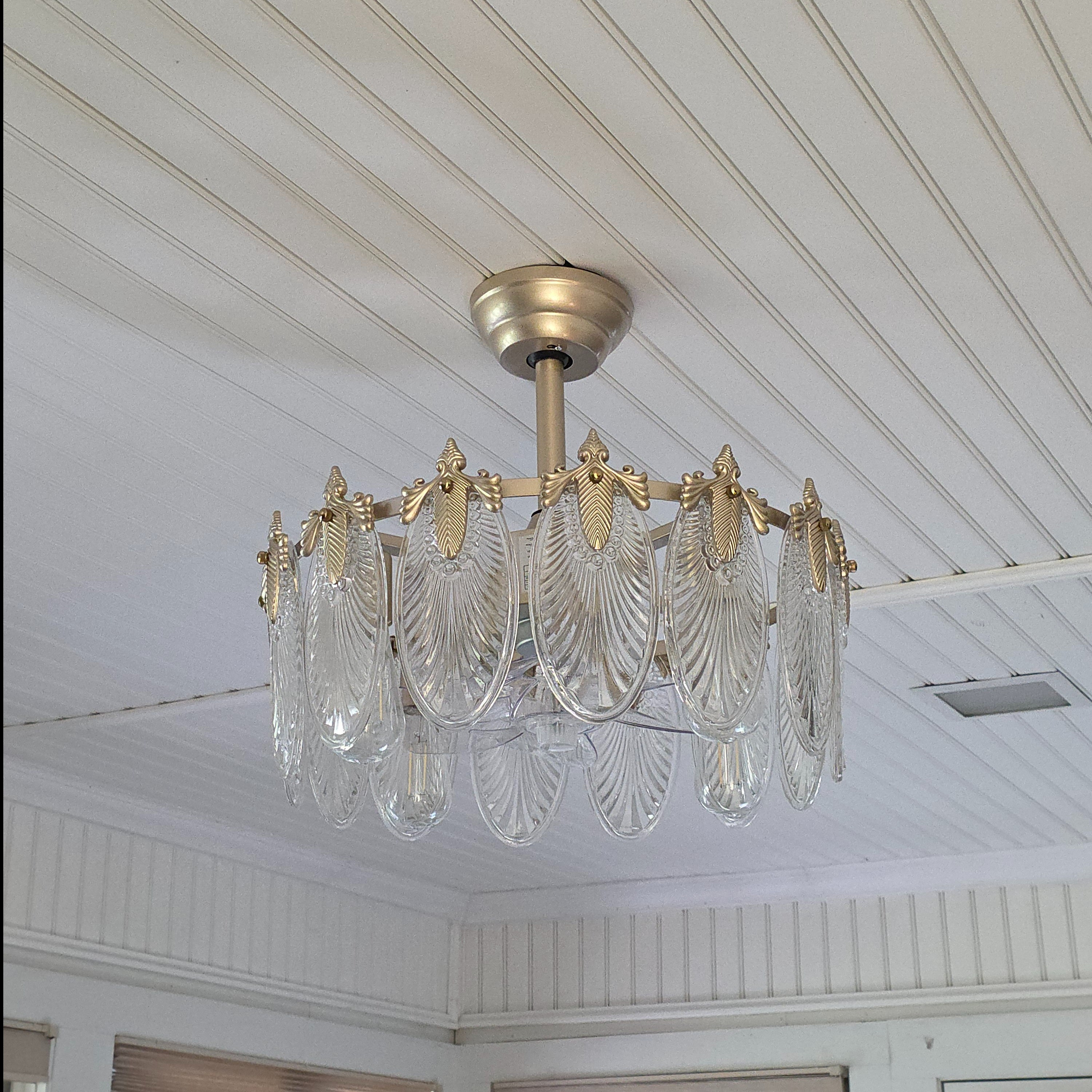 Love the fan/chandelier I found for the sunroom & its under $200! 

#LTKHome #LTKSaleAlert