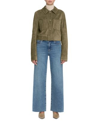 FRAME Le Pixie High Rise Slim Palazzo Jeans in Flip Raw After  | Bloomingdale's Women | Bloomingdale's (US)