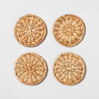 4pk Woven Coaster Set - Hearth & Hand™ with Magnolia | Target
