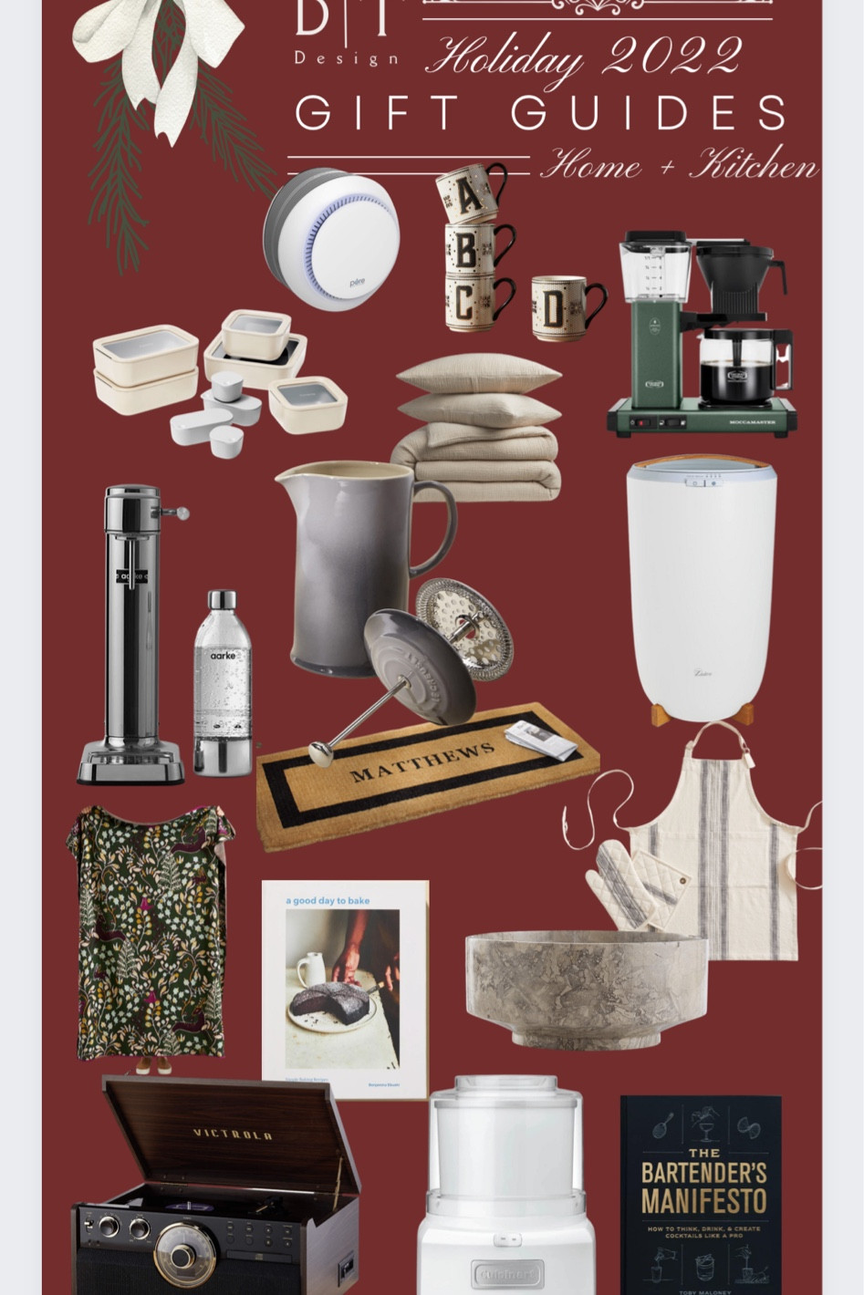 Gift guide for the home and kitchen! From kitchen gadgets and fun appliances, to beautiful decor for the person who has everything, to spoiling your own home with luxe items (many budget friendly)…. You’ll find something here! 

#LTKhome