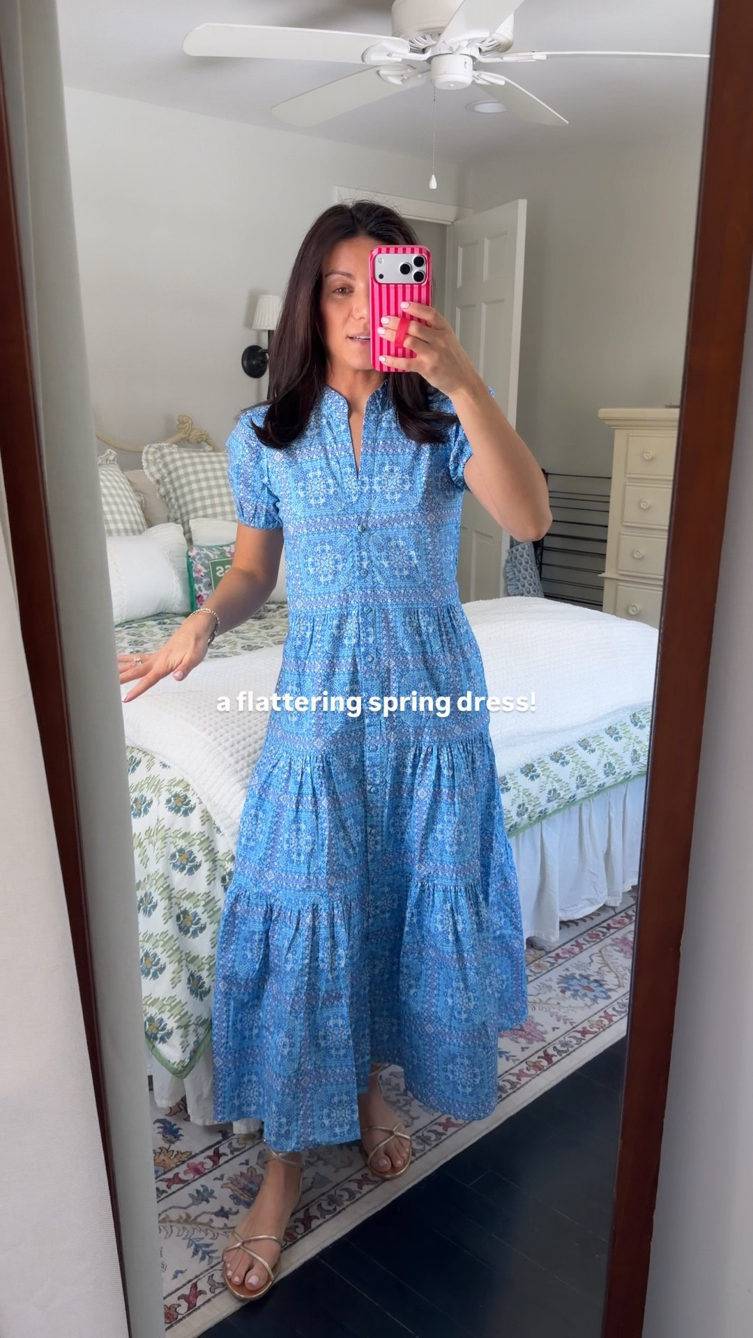 my favorite STS dress style so far! it's so flattering, especially on me who is 5'4. I went with an xs in this dress but I am usually S or XS, just depends on the style, so I would go true size. perfect dress for easter, showers, vacations, dinners & more!

#LTKSeasonal #LTKootd #LTKSpringSale