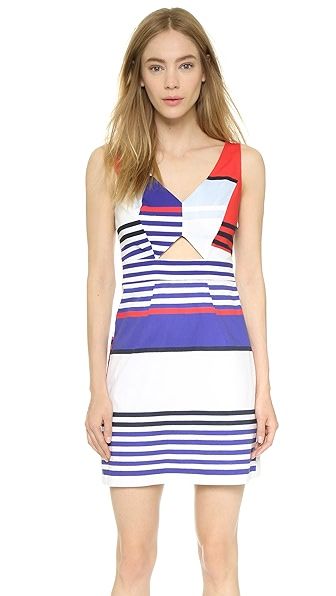 Milly Marina Stripe Dress - Multi | Shopbop