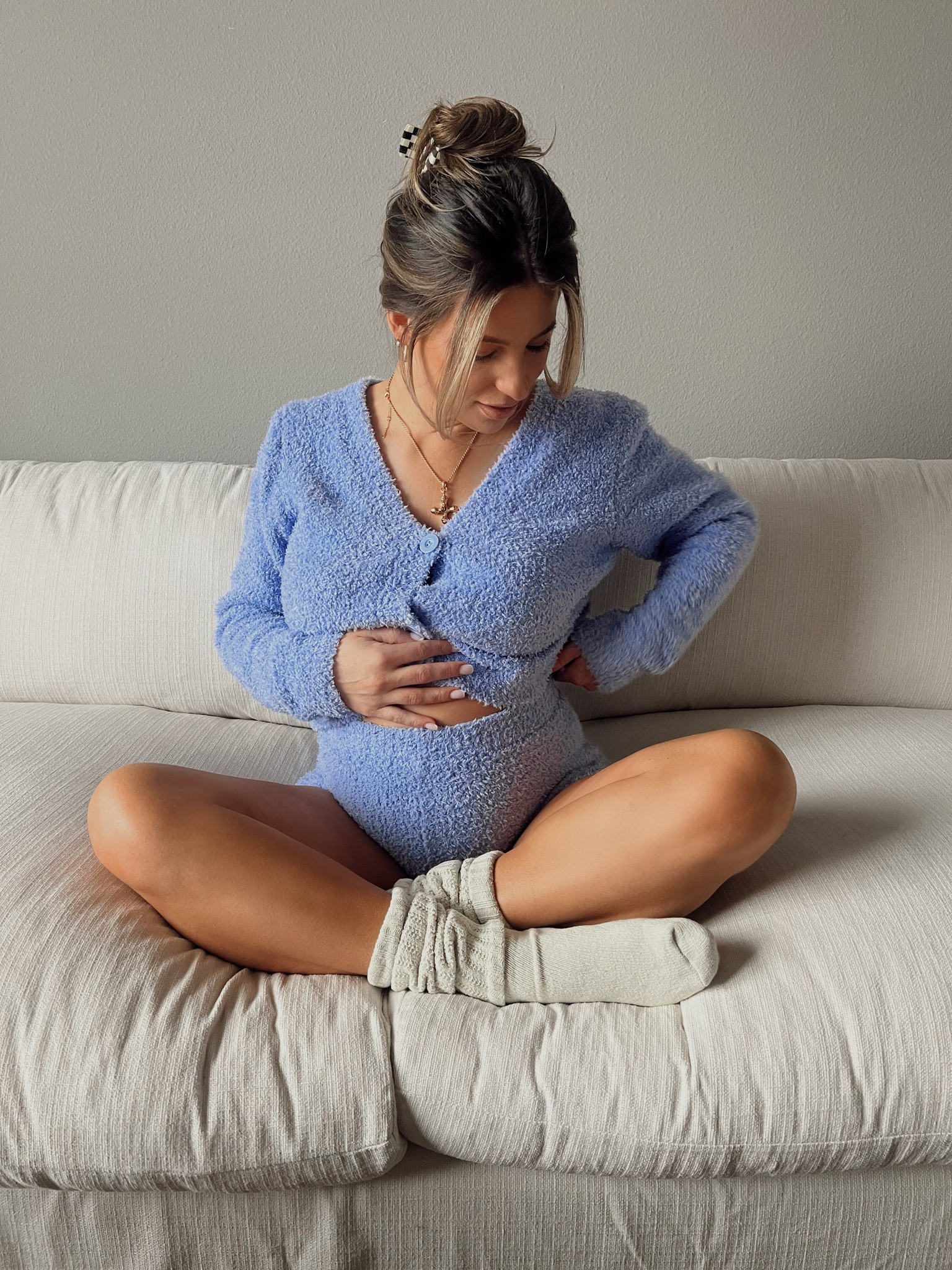 loungewear sets 

sized up to a medium for bump 



#LTKbump