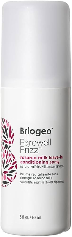 Briogeo Farewell Frizz Rosarco Milk Leave-In Conditioning Spray, Anti Frizz Leave In Conditioner ... | Amazon (US)