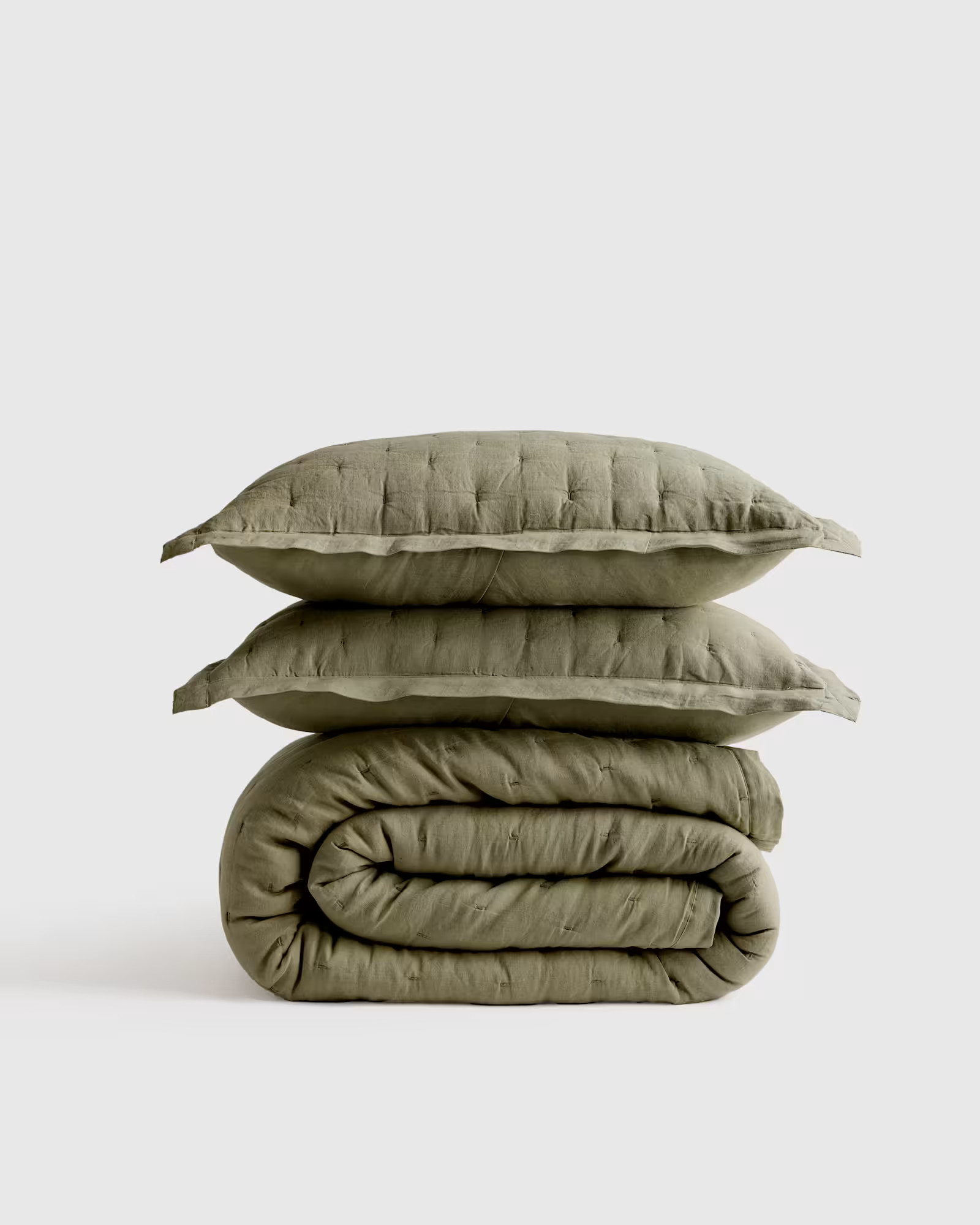 European Linen Dream Quilt Set | Quince