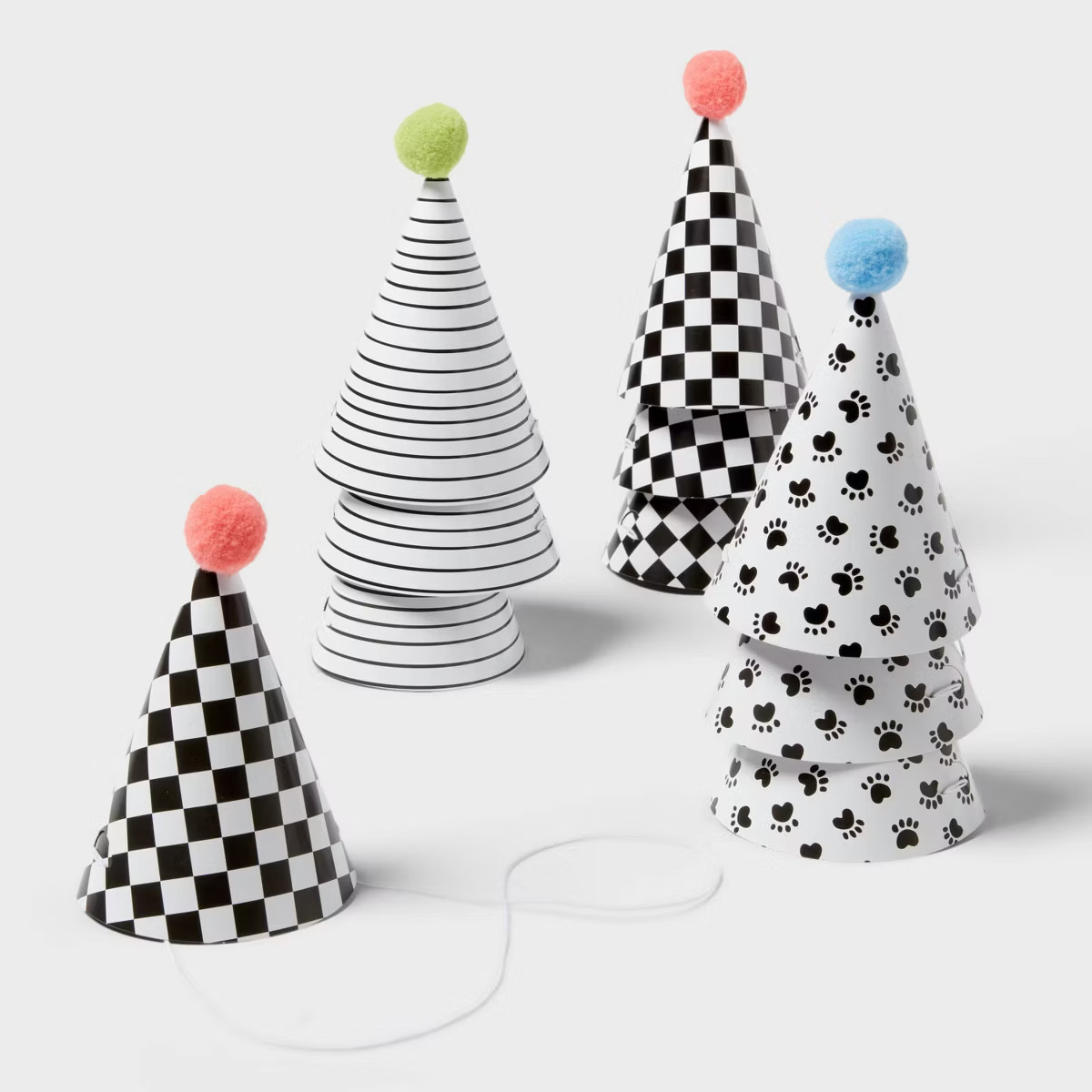 Dog and Cat Party Hats 10ct - Spritz™ | Target