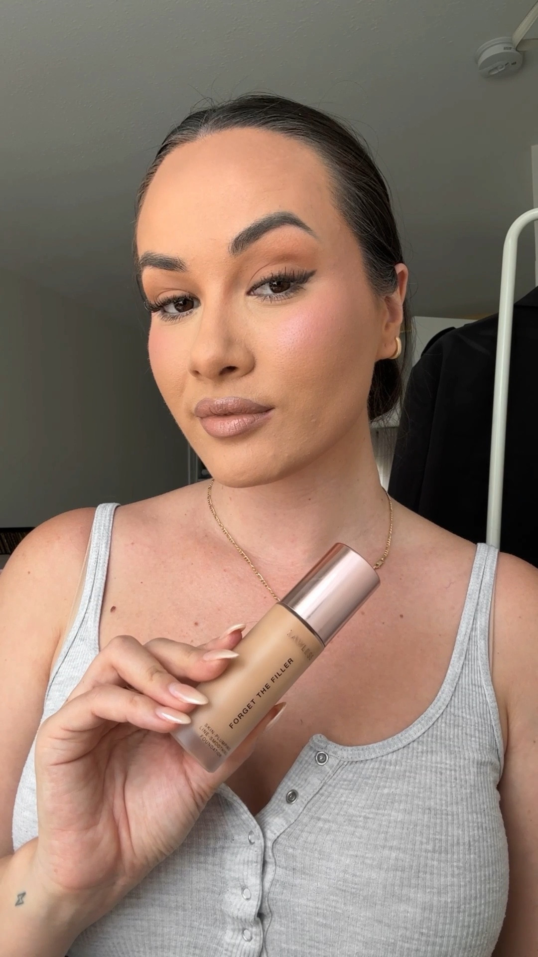 Trying Lawless Beauty’s forget the filler foundation. Love how it’s full coverage and blurs and smooths.

#LTKFindsUnder50 #LTKBeauty #LTKStyleTip