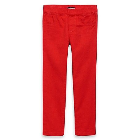 Tommy Hilfiger Final Sale- Colored Skinny Jeans - High Risk Red - 6-9 | Tommy Hilfiger US