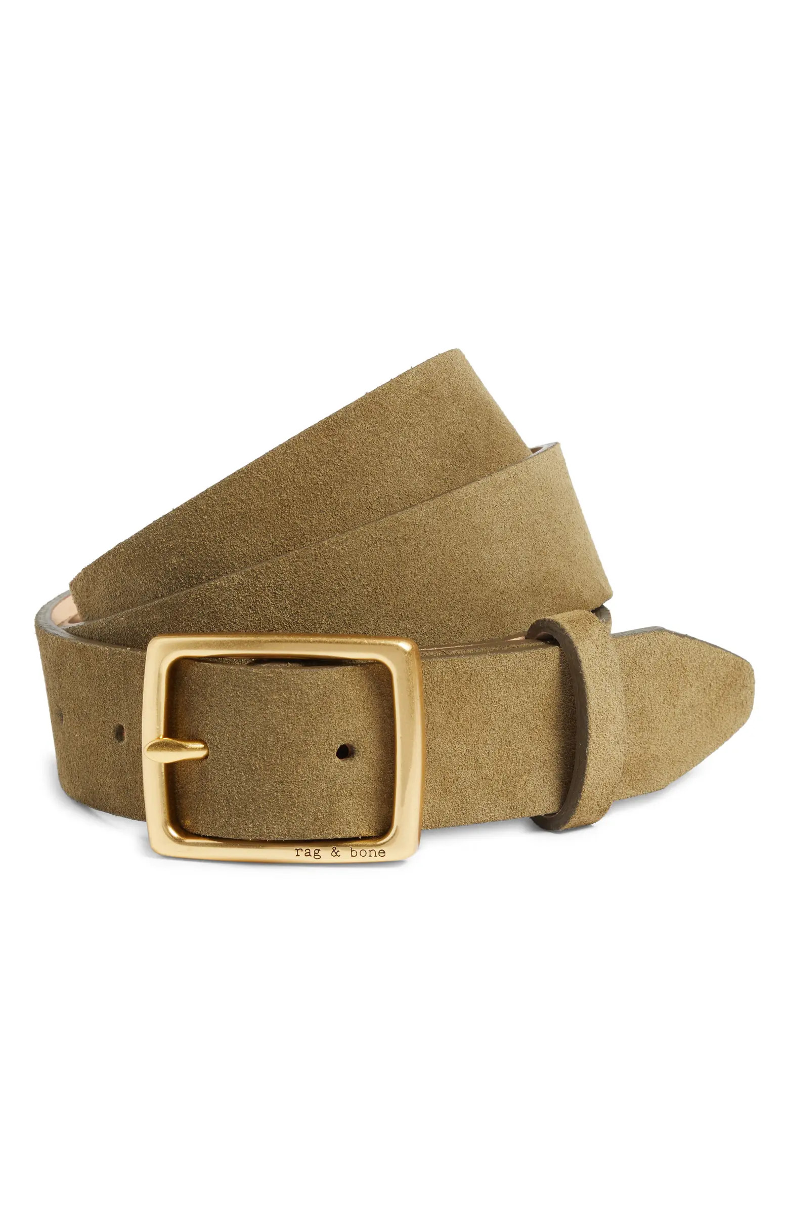 rag & bone Boyfriend Suede Belt | Nordstrom | Nordstrom