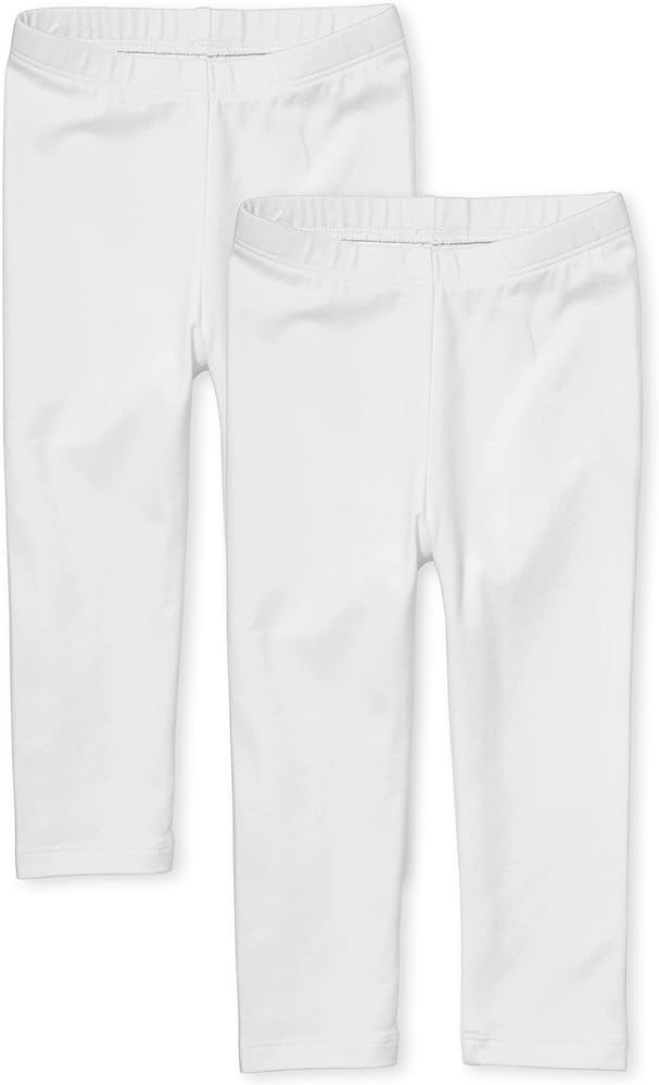 The Children's Place Baby Girls' Leggings 2 Pack | Amazon (US)