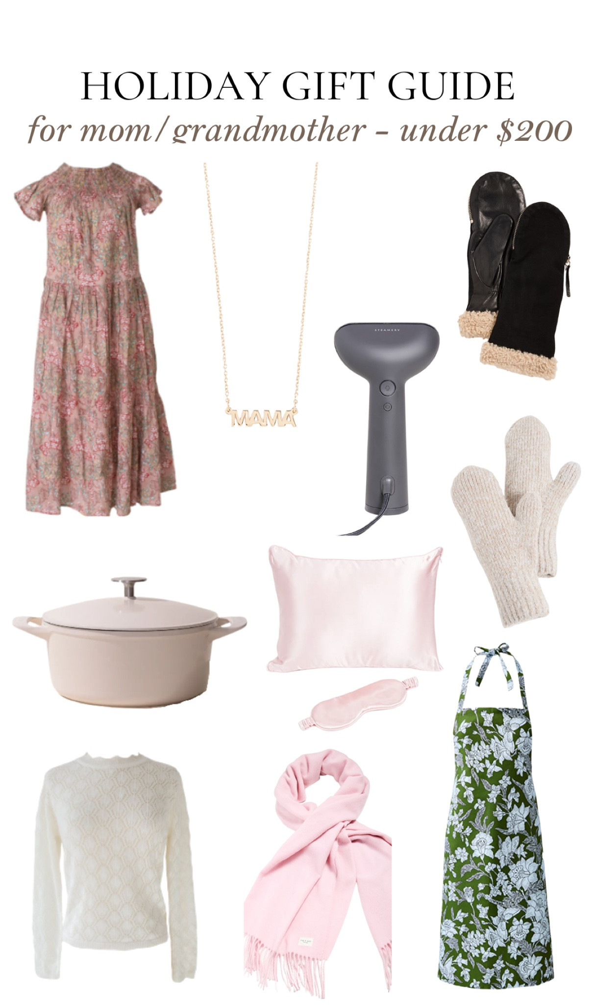 Gift guide - mom/grandmother under $200