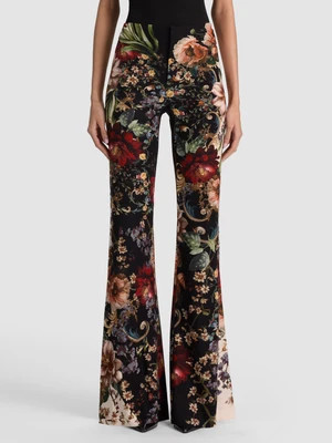 ANDREW PRINTED PANT - FLORAL RADIANCE | Alice + Olivia