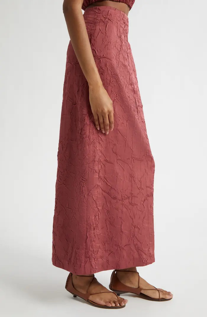 Inez Texture Maxi Skirt | Nordstrom