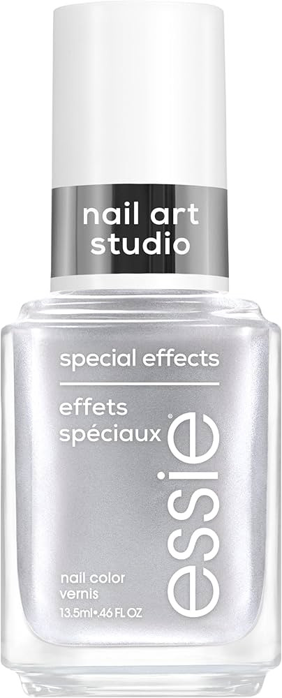 essie Nail Art Studio Special Effects Nail Polish, Chrome, Vegan, Silver Nail Polish, Cosmic Chro... | Amazon (US)