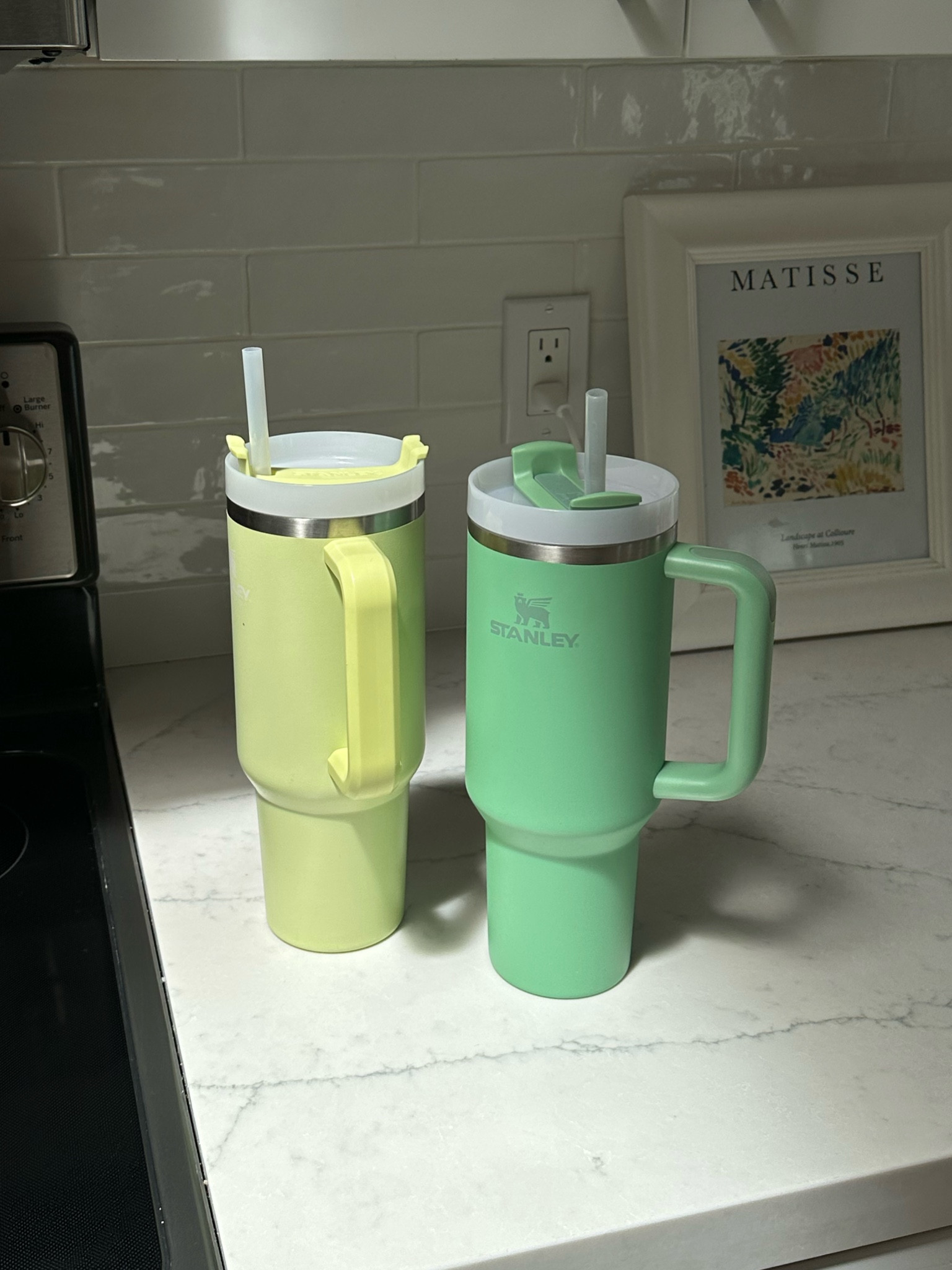 Best summer Stanley cups are back in stock in summer colors! #StanleyPartner