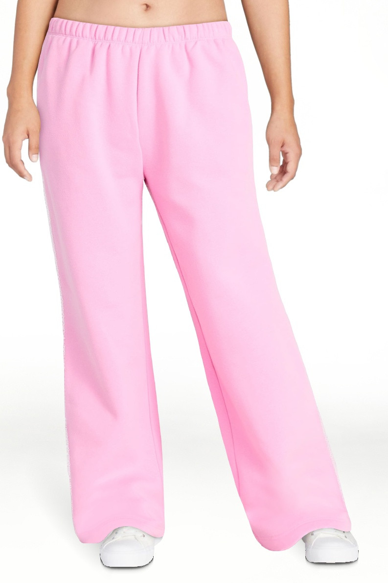 No Boundaries Lace Trim Fleece Pants, 30.5'' Inseam, Women’s XXS-XXL | Walmart (US)