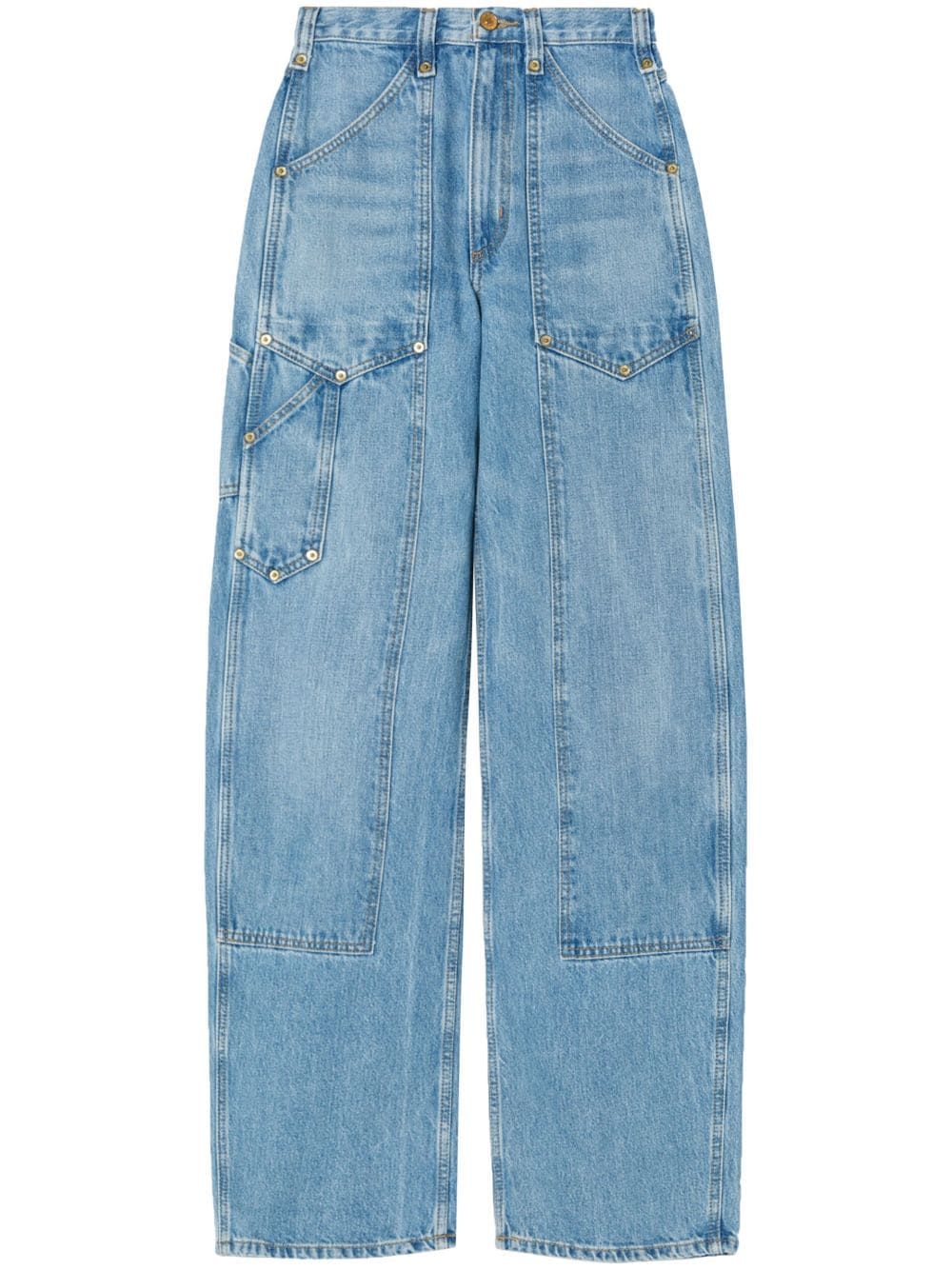 RE/DONE Super High Workwear Jeans - Farfetch | Farfetch Global