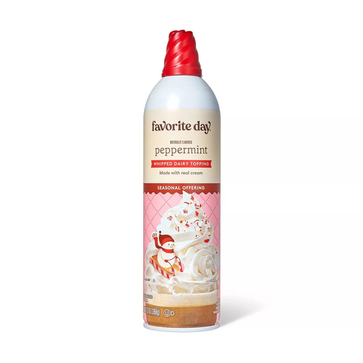 Peppermint Whipped Dairy Topping - 13oz - Favorite Day™ | Target
