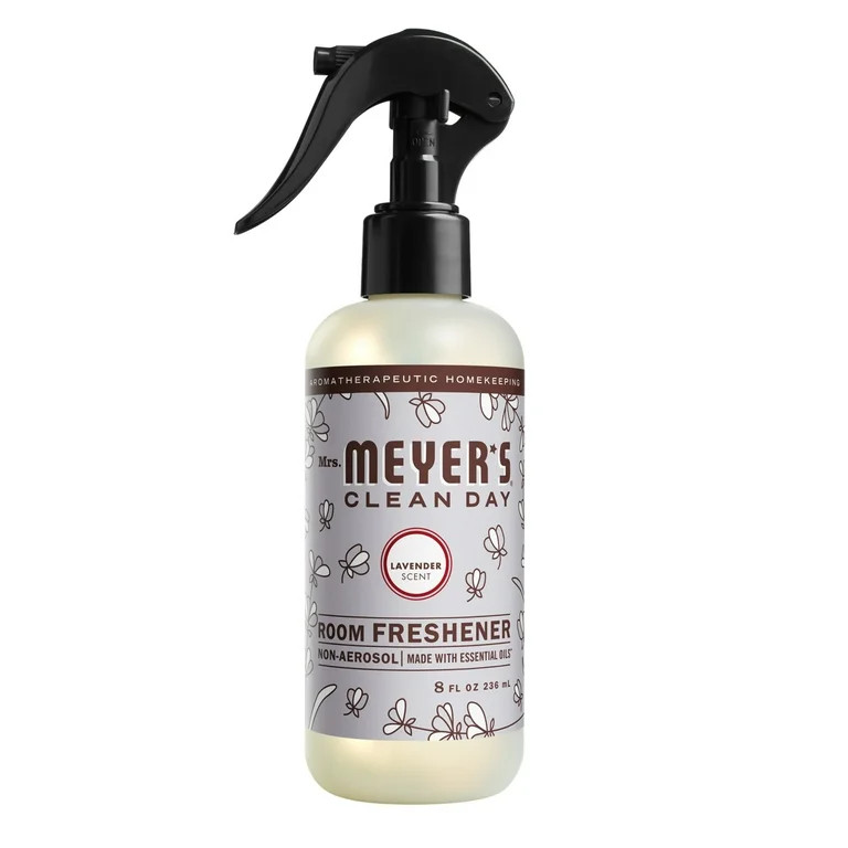 Mrs. Meyer's Clean Day Room Freshener, Lavender Scent, 8 Ounce Non-Aerosol Spray Bottle | Walmart (US)