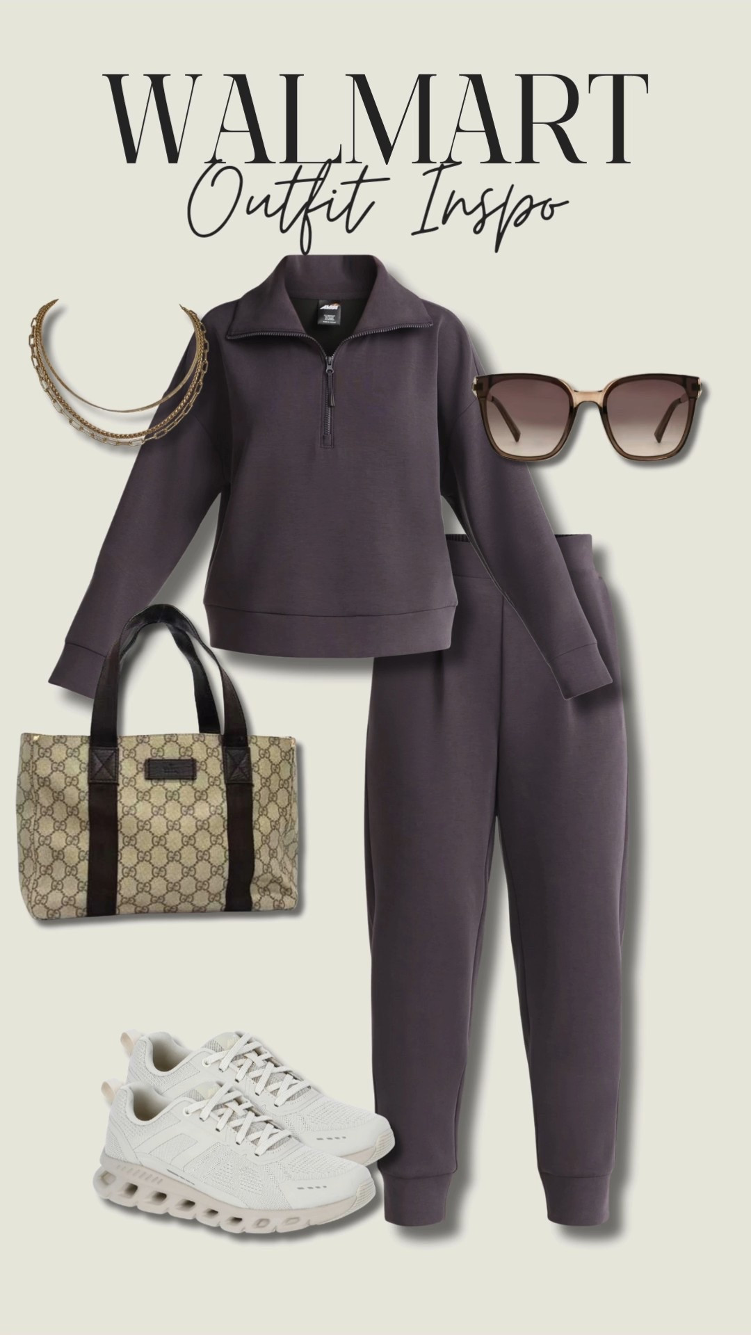 Athleisure outfit inspo from Walmart. I have this set and LOVE it. So comfy and runs tts. 

📍Where to wear: school pickup, girls brunch, weekend outings, sporting events , travel day, road trips, flights, target, shopping days, resort, workout, running errands. 

Ootd, outfit Inspo, fashion finds, trending, cozy, casual outfits, modest outfit, classy casual, look for less, fall fashion 2025, free people, designer, girly, chic, trendy, elevated basics, everyday style, fall wear, fall fashion, fall style, fall ootd, Ugg season, fall style edit, LTK outfit inspo, Amazon fall fashion, Walmart Fall fashion, designer inspired looks, Target fashion, Target finds. 


#LTKmomlife #LTKFindsUnder50 #LTKootd