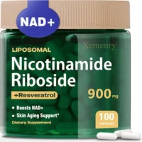 NAD+ Supplement - Anti-Aging, Energy - Liposomal Nicotinamide Riboside Capsules 900mg with Resveratrol & Quercetin Capsules | AliExpress (US)