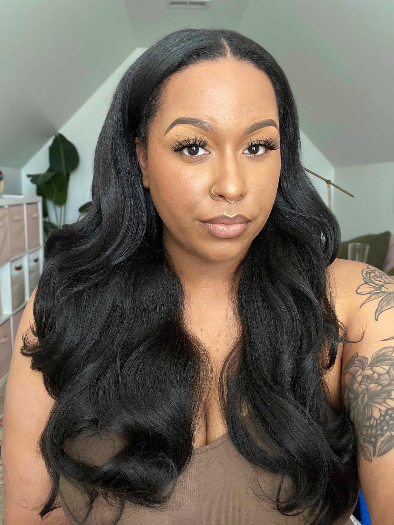 Sensationnel Angel Face after turning it into a U Part Wig

#LTKunder50 #LTKbeauty #LTKstyletip