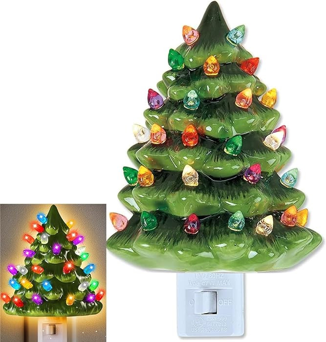 Christmas Tree Night Light (1) | Amazon (US)