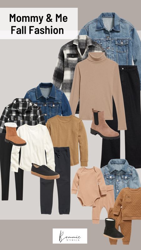 Coordinating outfits for the whole family! I love a mommy and me moment and love even more when I can find all of the outfit components in one place. Tons of neutrals available for mixing and matching with your kids. 🖤 Mommy and Me Outfit | Family Photo Outfit | Family Outfits | Fall Fashion | Kids Fall Fashion

#LTKbaby #LTKSeasonal #LTKkids