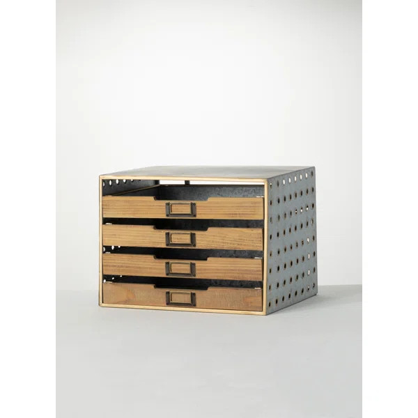 Diredra Home Office and School Four Drawer File Organizer | Wayfair North America