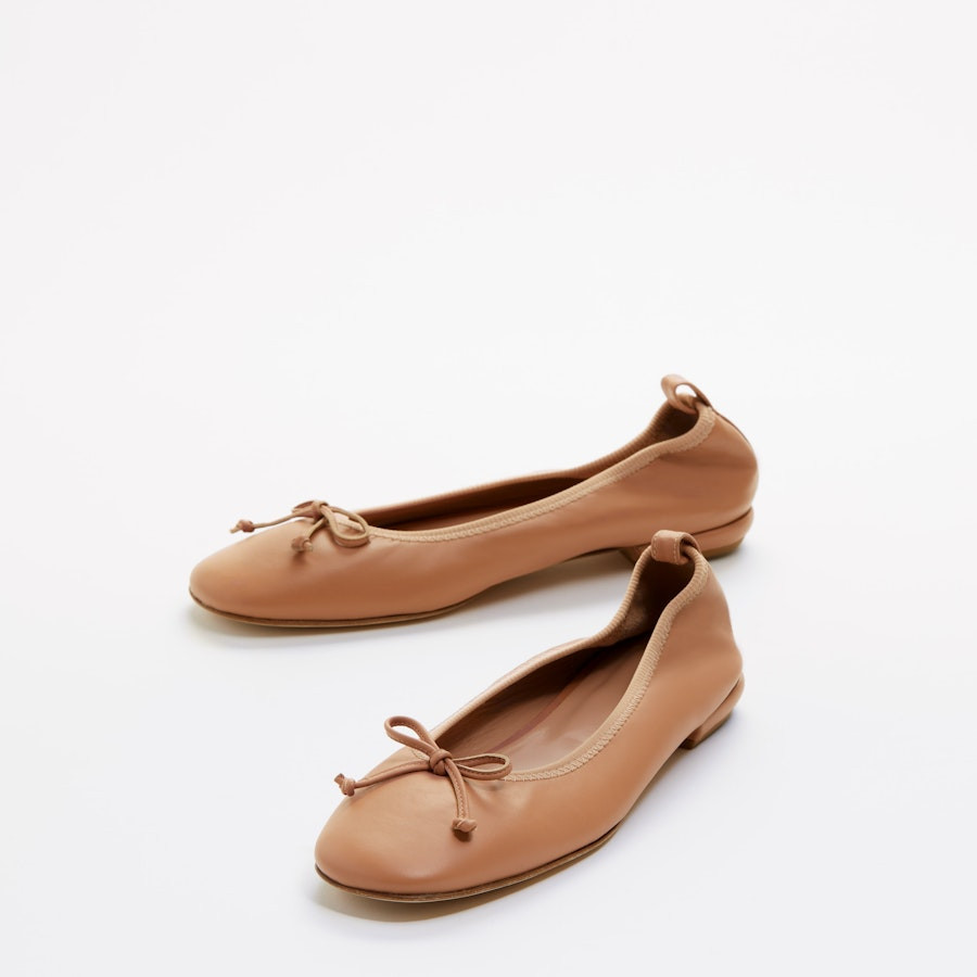 Bella Leather Ballet Flat | Italic