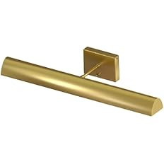 BTLED24-51 Traditional LED Battery Operated 3.2W 88-Lumen 3000K Picture Light, Satin Brass Finish | Amazon (US)