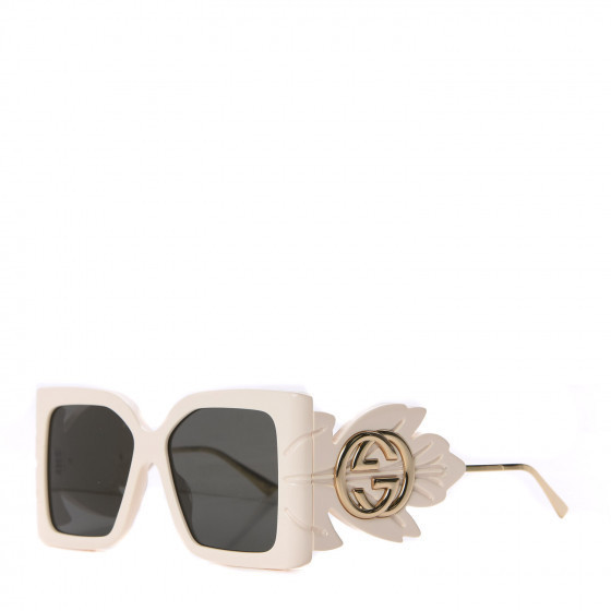 GUCCI

Acetate Square Frame Wing Sunglasses GG0535S Ivory | Fashionphile
