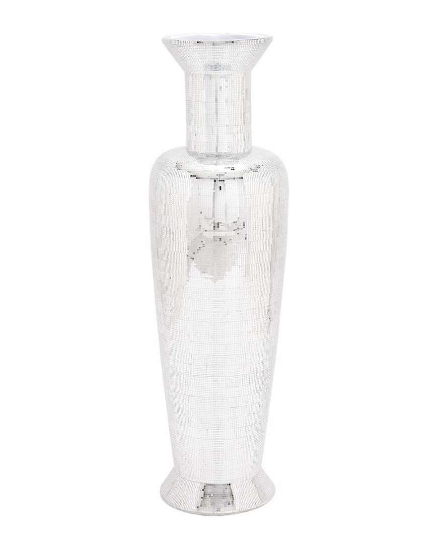 Mirrored Mosaic & Fiberglass UrnFloor Vase | Ruelala