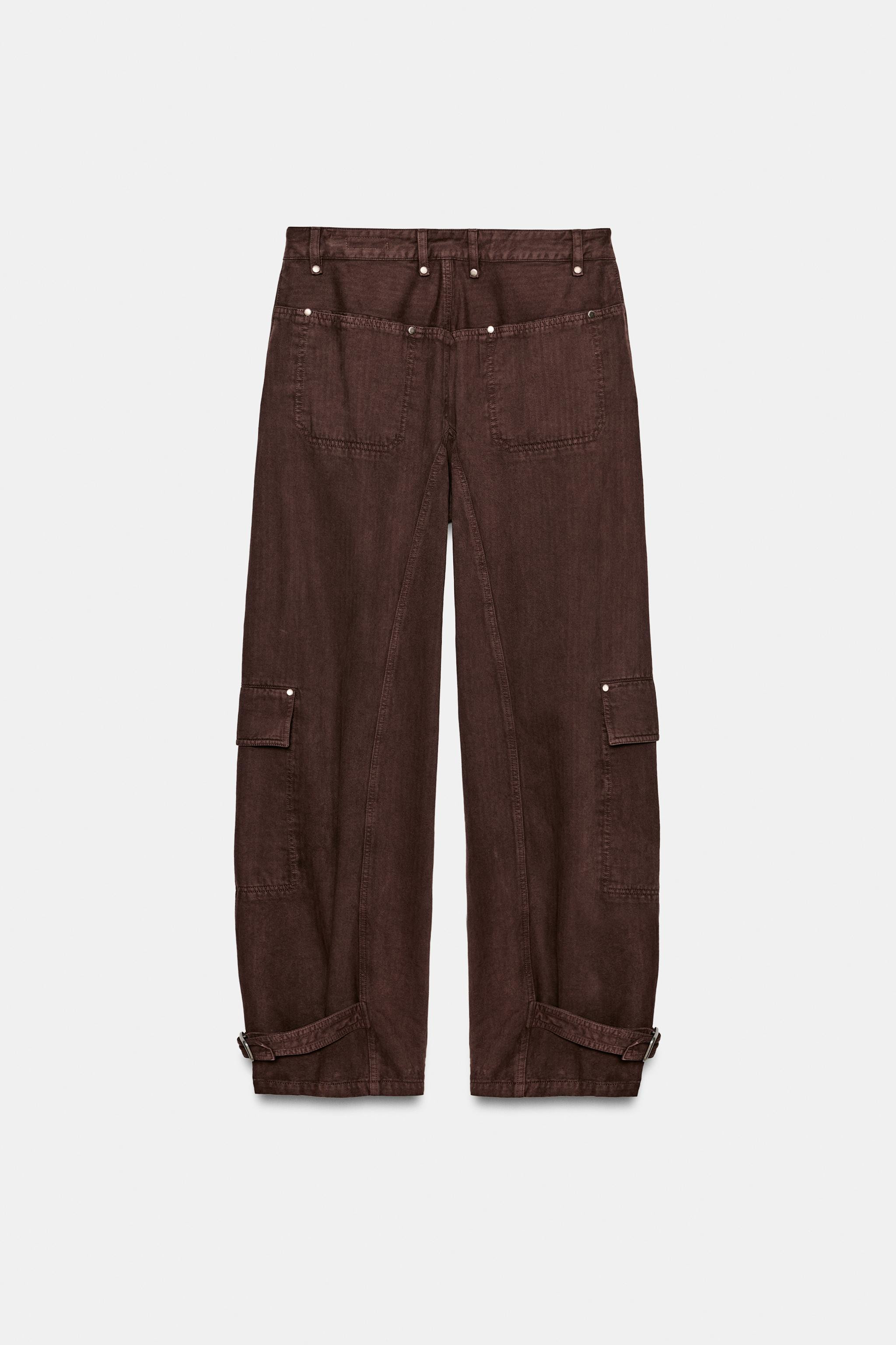 ZW COLLECTION BARREL CARGO TROUSERS | Zara AU