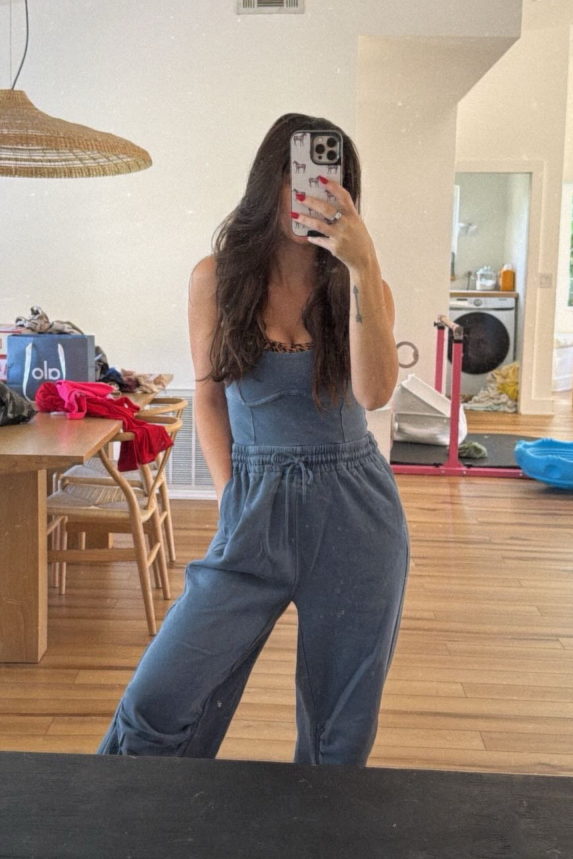 ordering this jumpsuit in another color! It’s very comfortable and flattering! Wearing size XS and wearing a tank under it to contain the boobs 😅 size XS/S in the tank #jumpsuit #sweatsuit #comfies #freepeople

#LTKFindsUnder100 #LTKStyleTip