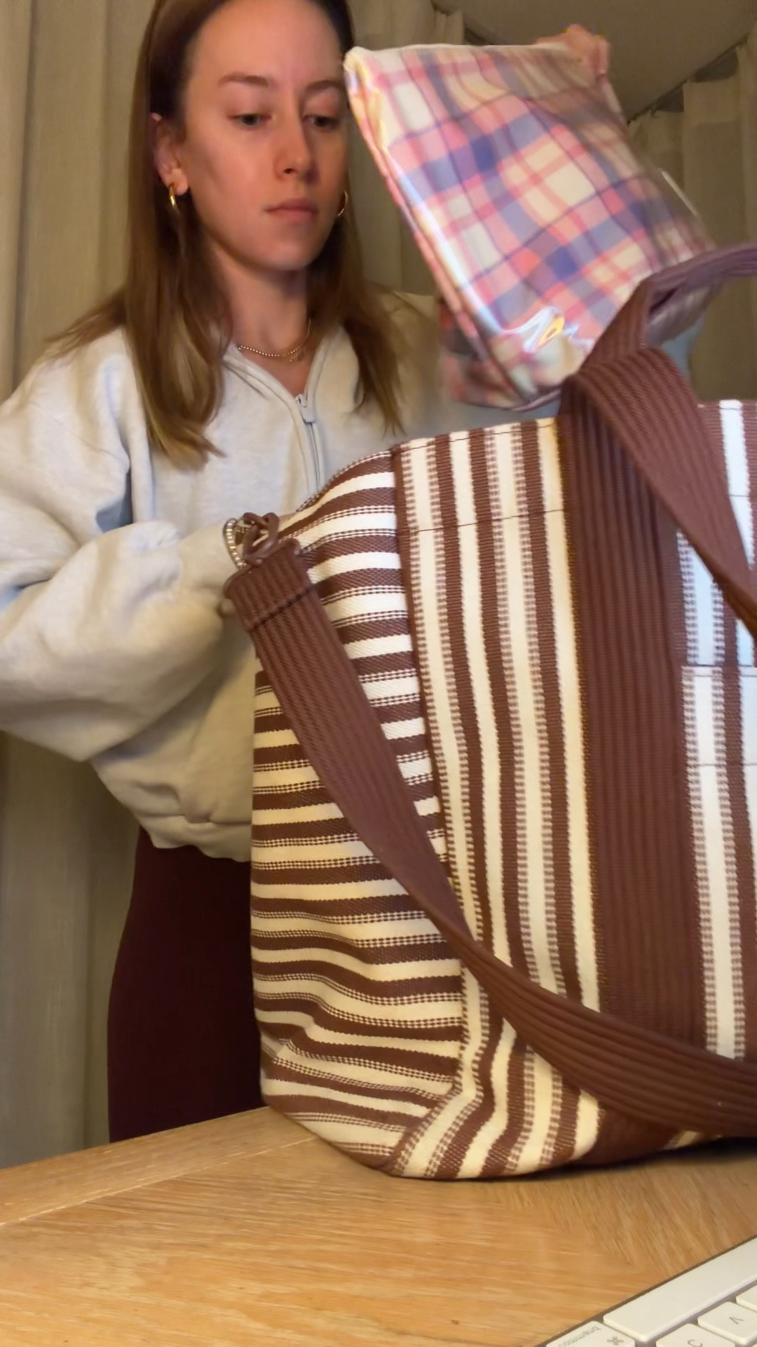 2/16/26 Travel prep staples ✈️

Getting ready to head out and linking two of my ride-or-die travel bags — my Dairy Boy large toiletry bag (fits everything) and my BÉIS beach bag that I use as my personal item on the plane. It’s roomy, structured, and holds all my in-flight essentials.

Perfect for weekend trips or longer travel days 🤍

#LTKgrwm #LTKTravel #LTKmorningroutine