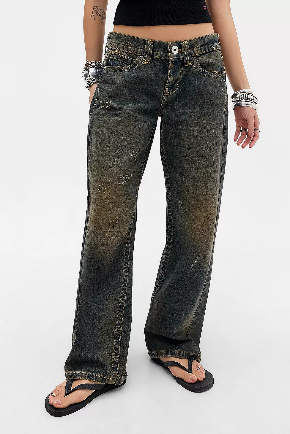 BDG Kayla Lowrider Jeans | Urban Outfitters UK