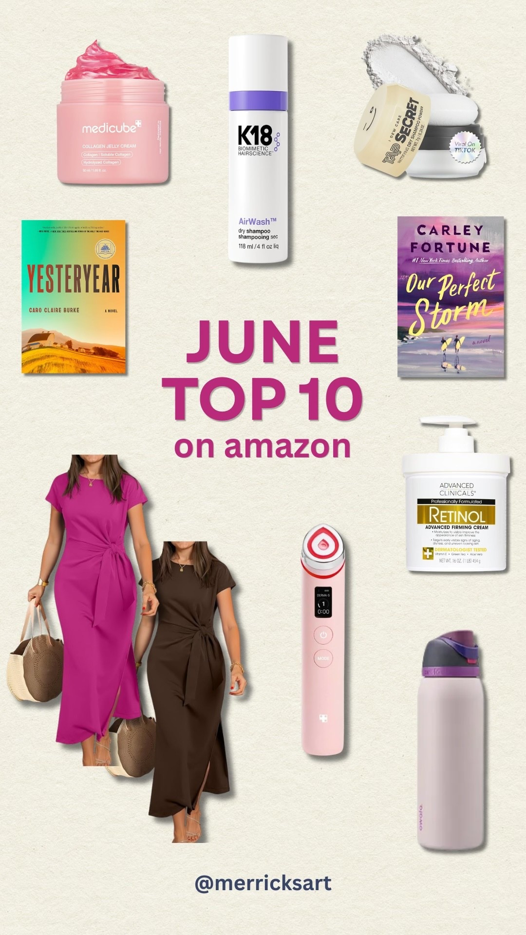 June top 10 best sellers from Amazon! 💕

#LTKSeasonal