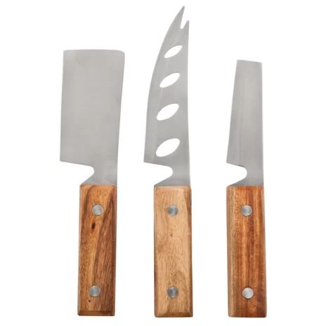 Country Home 3 Piece Rustic Cheese Knives Set | Wayfair North America